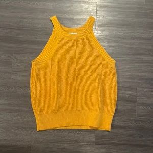 Madewell -Knitted tank top. Size M